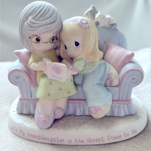 Precious Moments Rare Grandmother and Granddaughter Collectable